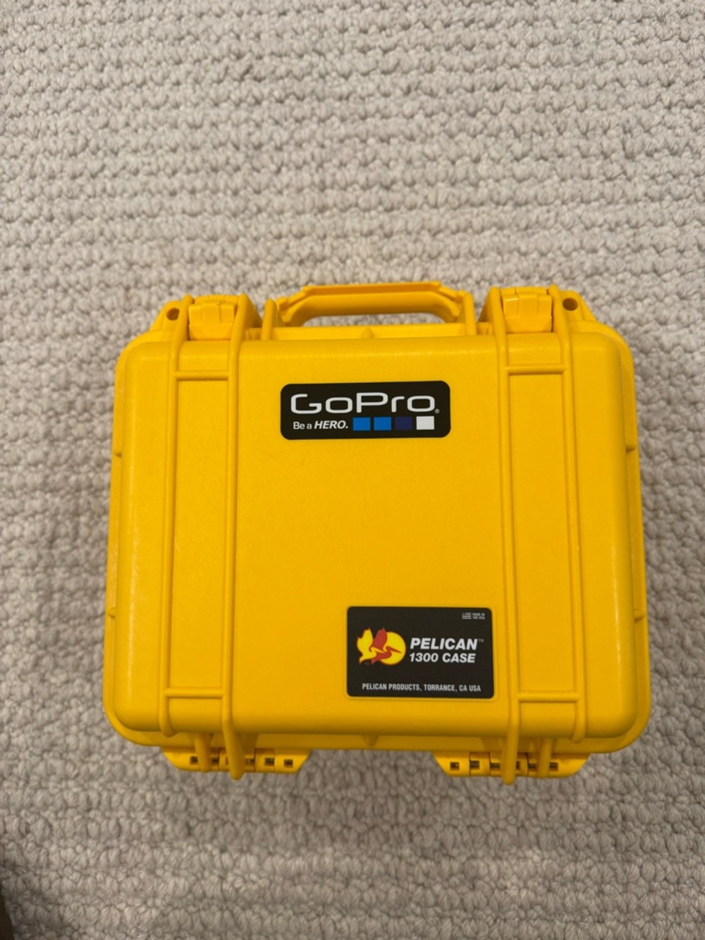 GoPro Yellow Hard Protective Camera Case with Foam Insert - Picture 2 of 3